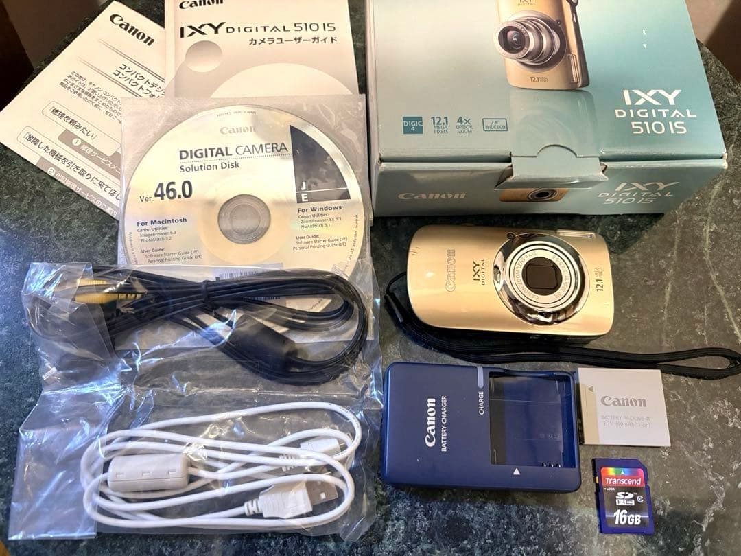 ♡専用♡ CanonIXY DIGITAL510 IS GOLD / 16GSD