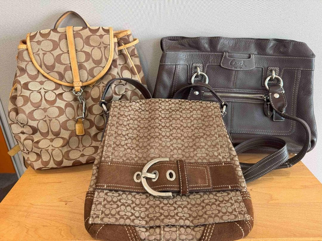 COACH　コーチ　バッグ3点セット