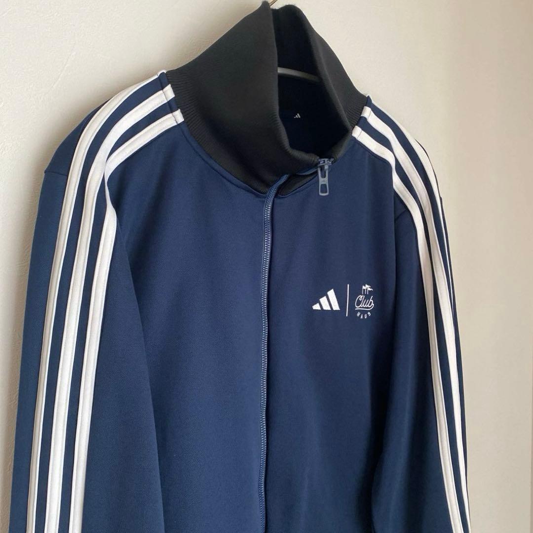 CLUB HAUS×adidasgolfネイビートラックジャケットMサイズ