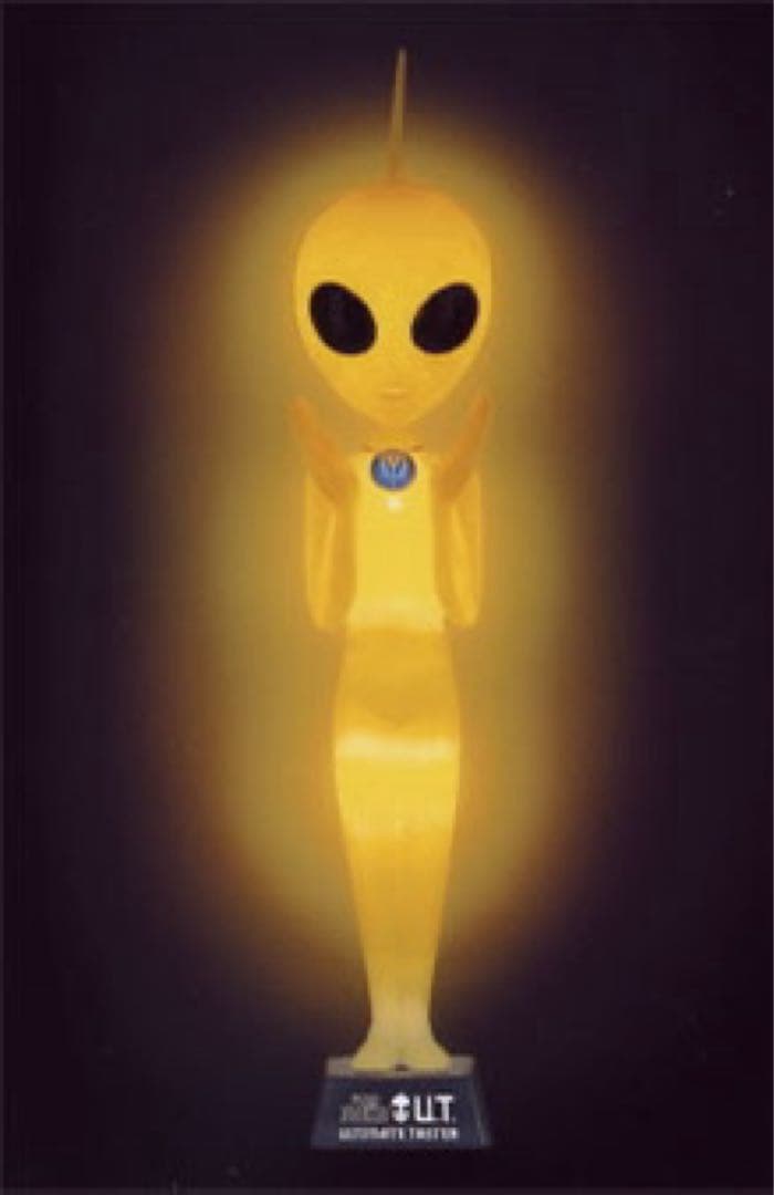 日清　カップヌードル　宇宙人　UT等身大ルームライト　フィギュア　懸賞　激レア