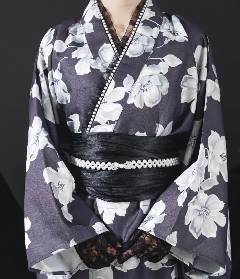 新品⭐︎パルエルフィー　プリンセス浴衣セット　パニエ、パールベルト付き