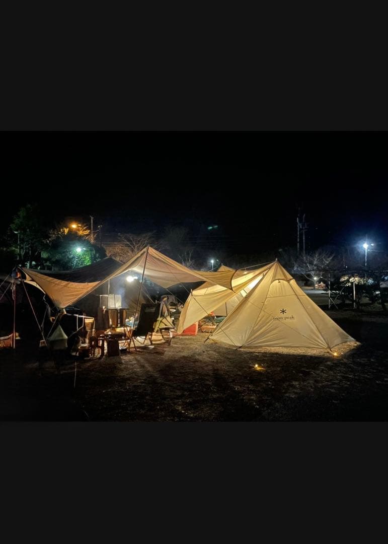 【美品】【廃盤品】 peak テント　 ランドステーションmアイボリー