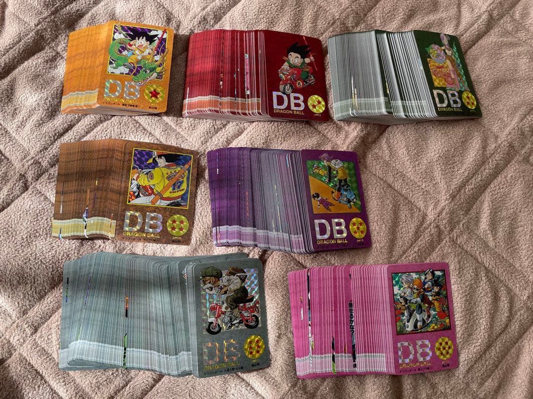 481枚　表紙扉絵　ドラゴンボール　キラカード