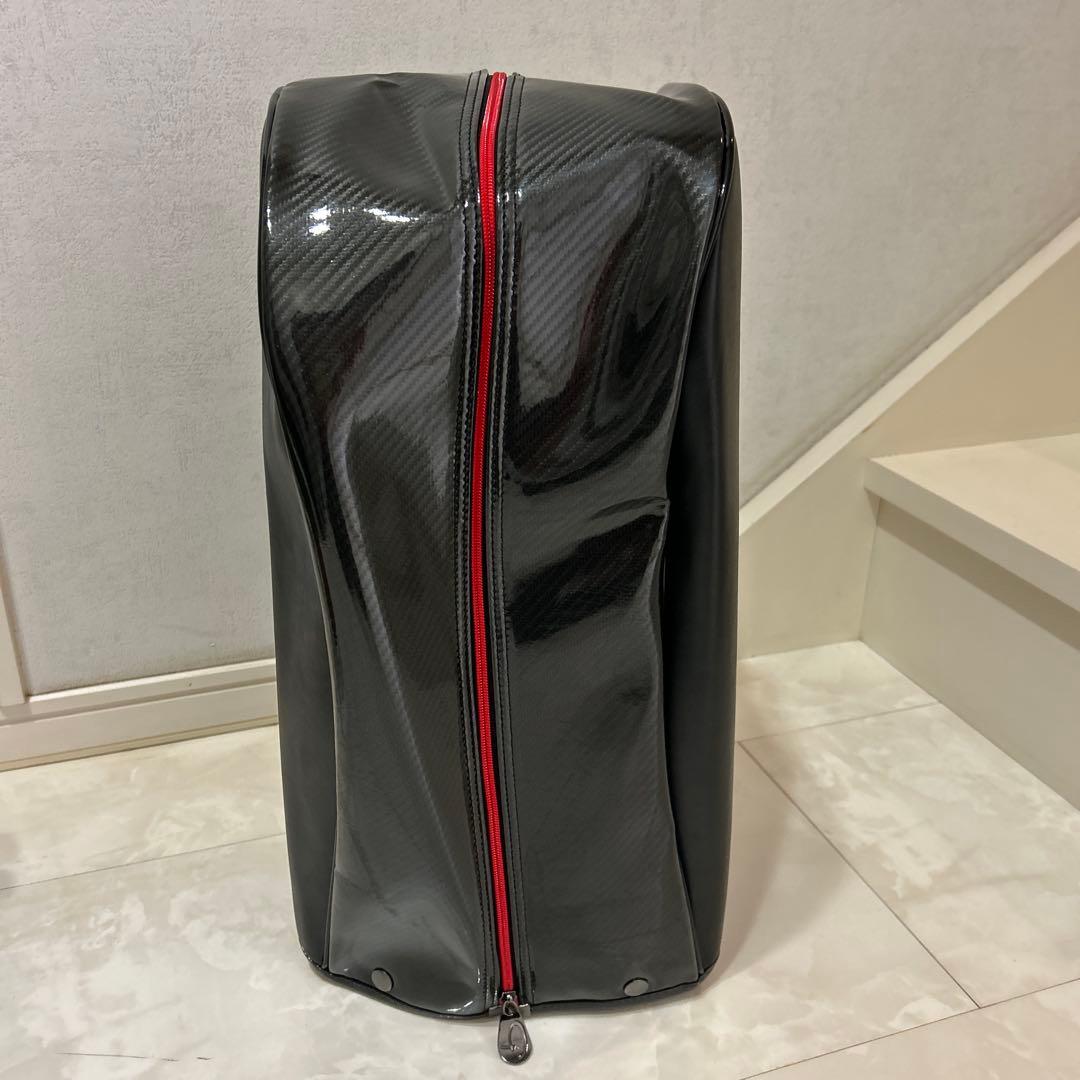 Piretti 9型　キャディバッグ 黒/赤