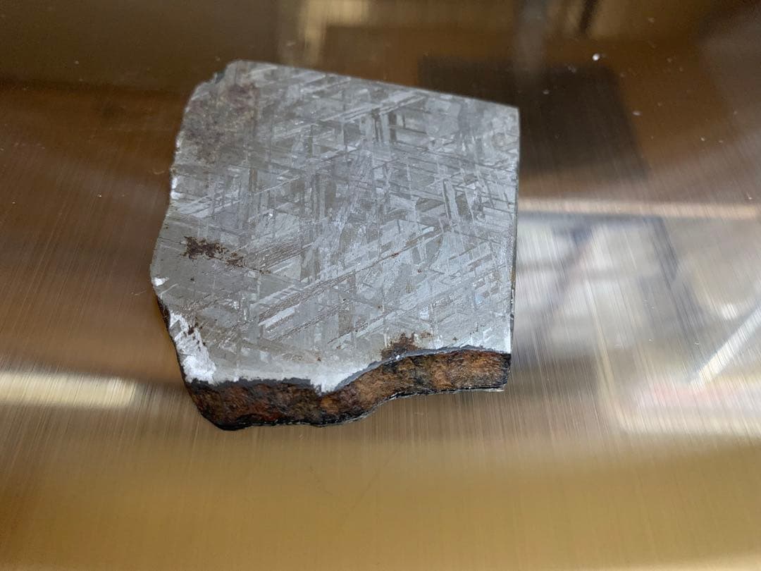 貴重Gibeon ギベオン隕石 123g メテオライト 鉄隕石 ナミビア  ④