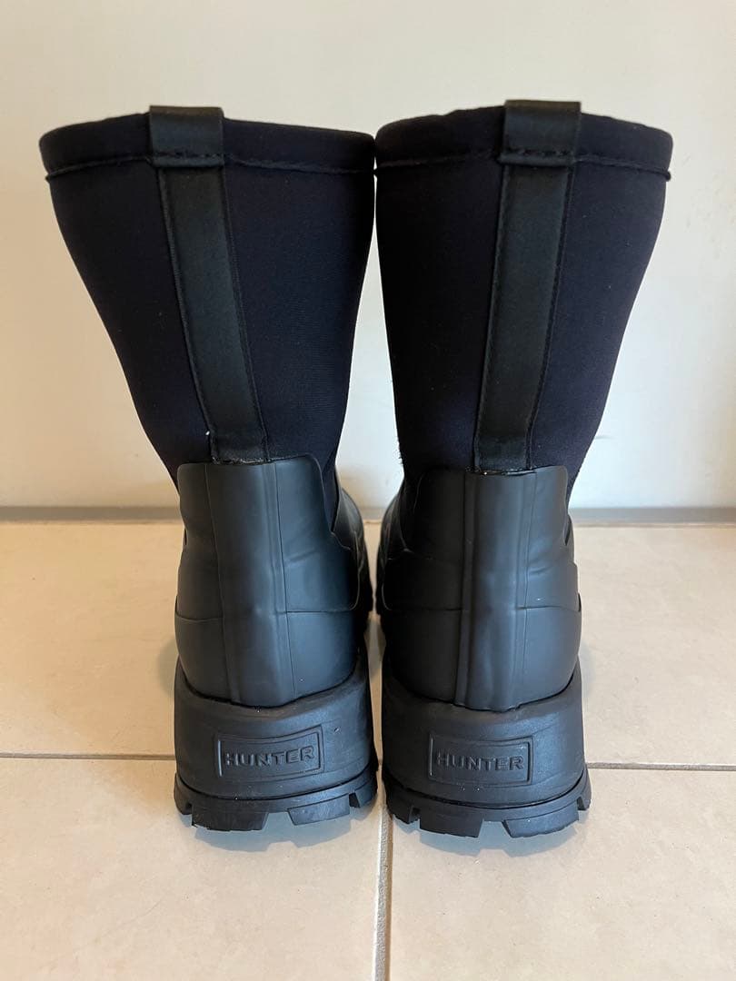 美品　HUNTER レインブーツ　サイズ6（25cm）