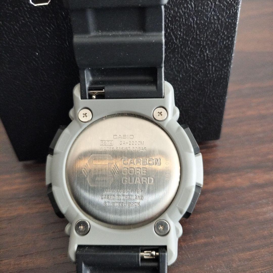☆着用1回☆CASIO カシオ G-SHOCK GA-2200M-1AJF