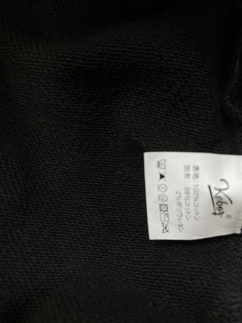 トップス KEBOZ NAGOYA BB LOGO HALF ZIP SWEAT