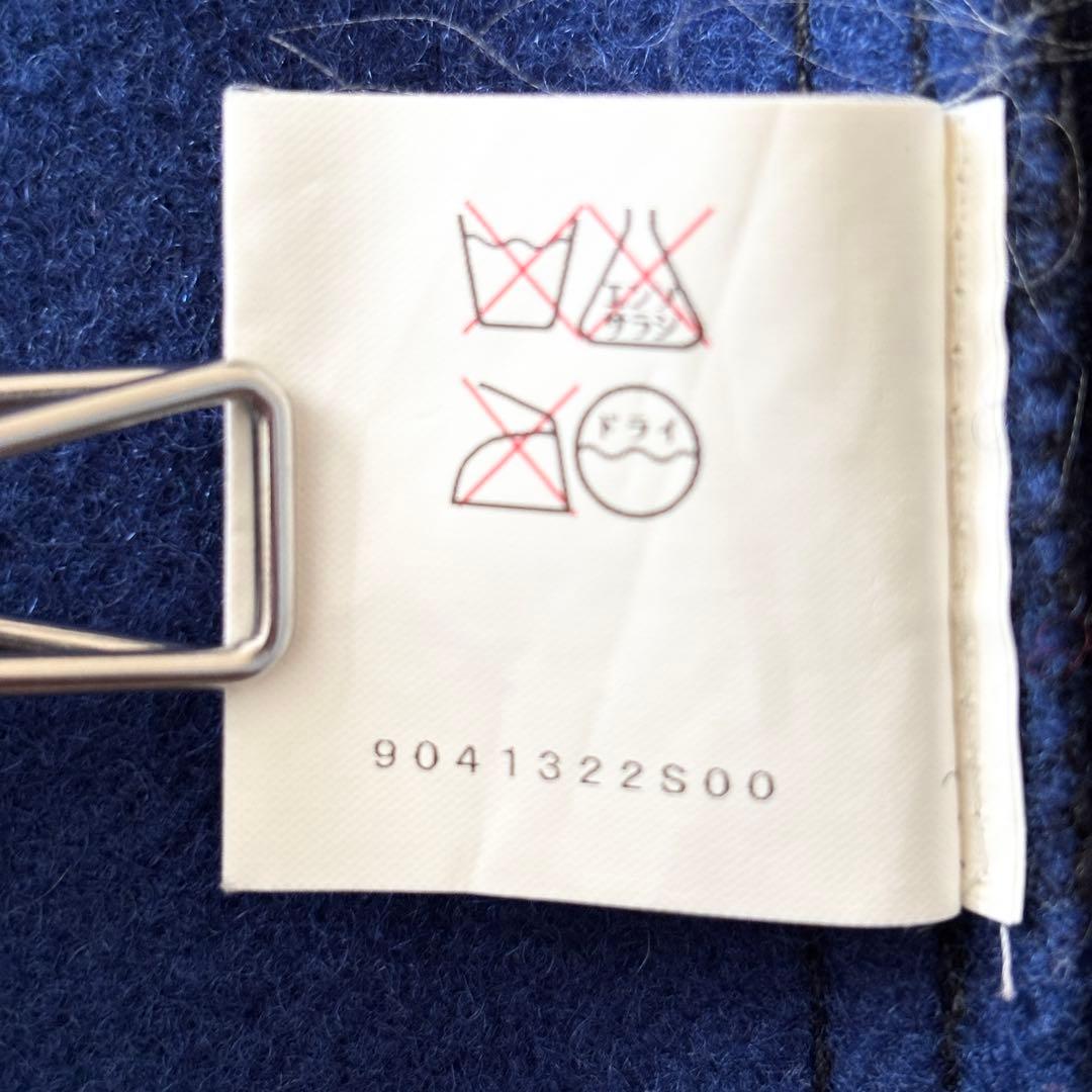 極美品 4,4万 フィルソン マッキーノウールベスト 36 ブルーブラック