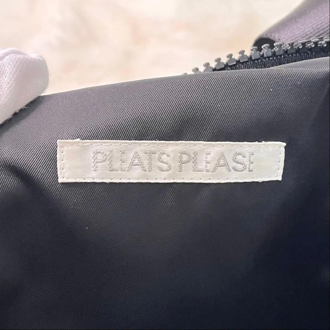 【美品】PLEATS PLEASE ISSEY MIYAKE ハンドバッグ 黒