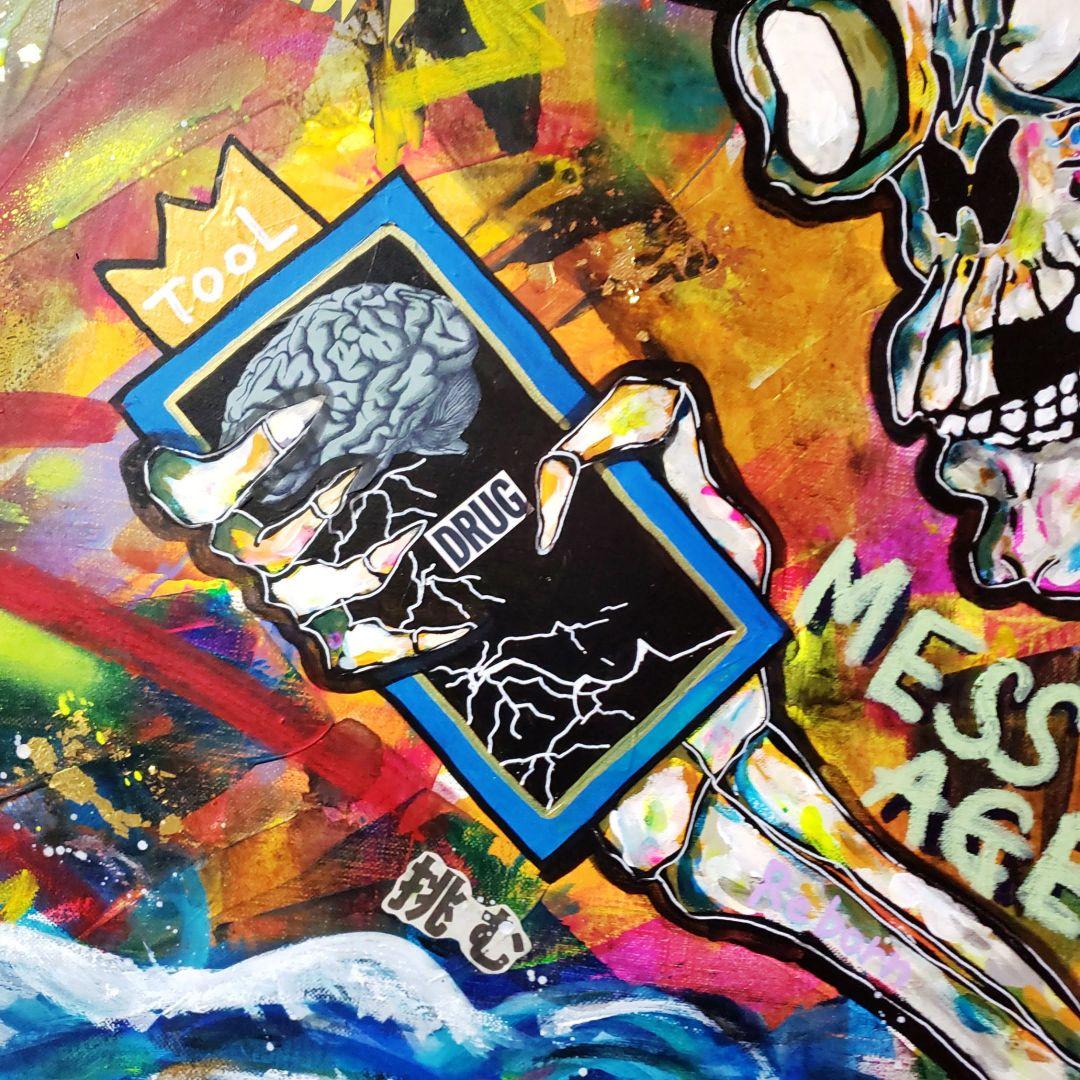 【一点物アート2枚綴り】 Rise of the new world.