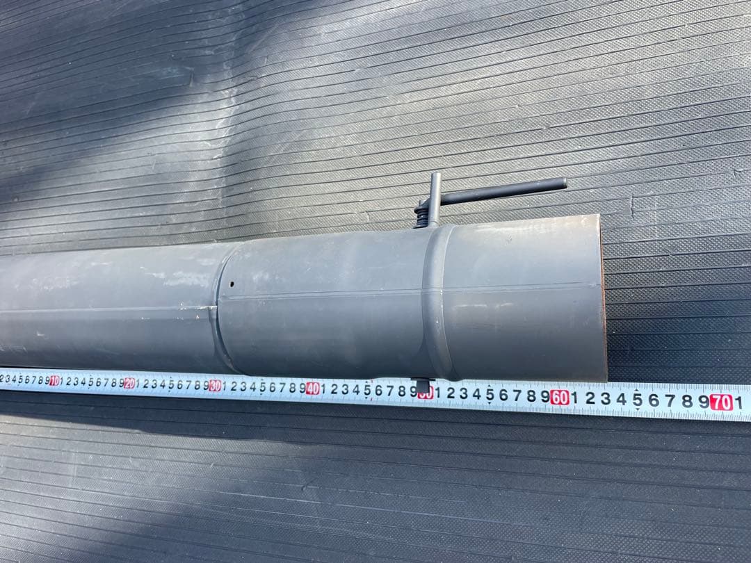 ホンマ製作所 黒耐熱 ダンパー 半直筒 106mm