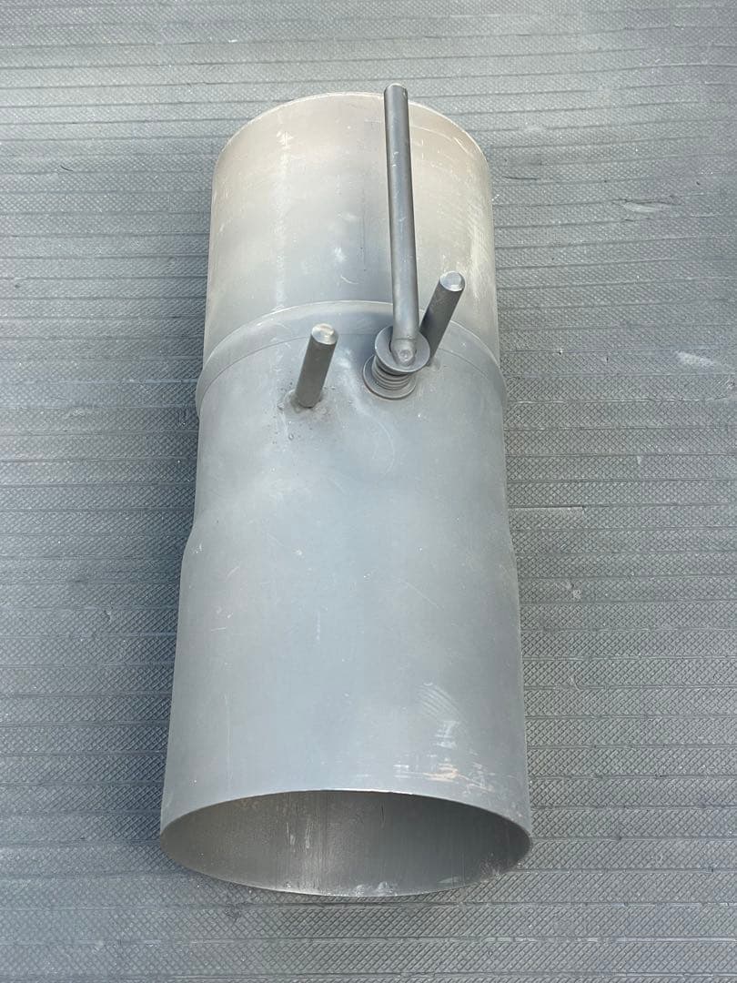 ホンマ製作所 黒耐熱 ダンパー 半直筒 106mm