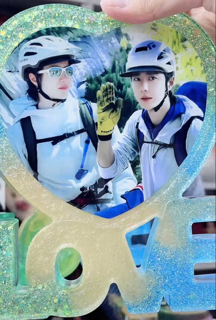 新作 王一博 超大Loveスタンド　置物 8点セット❣️確認用❣️0108