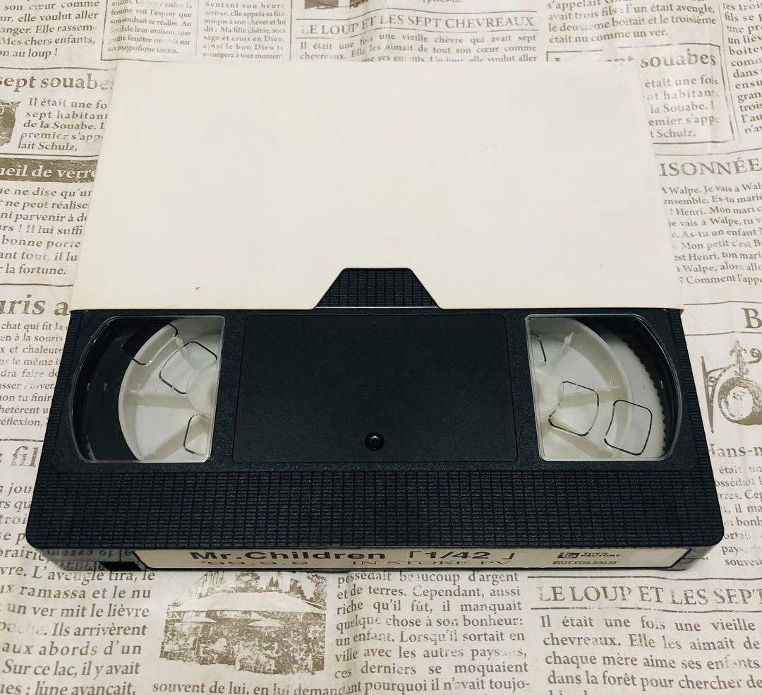Mr.Children 未発売 1/42 LIVE VHSビデオ 非売品 貴重
