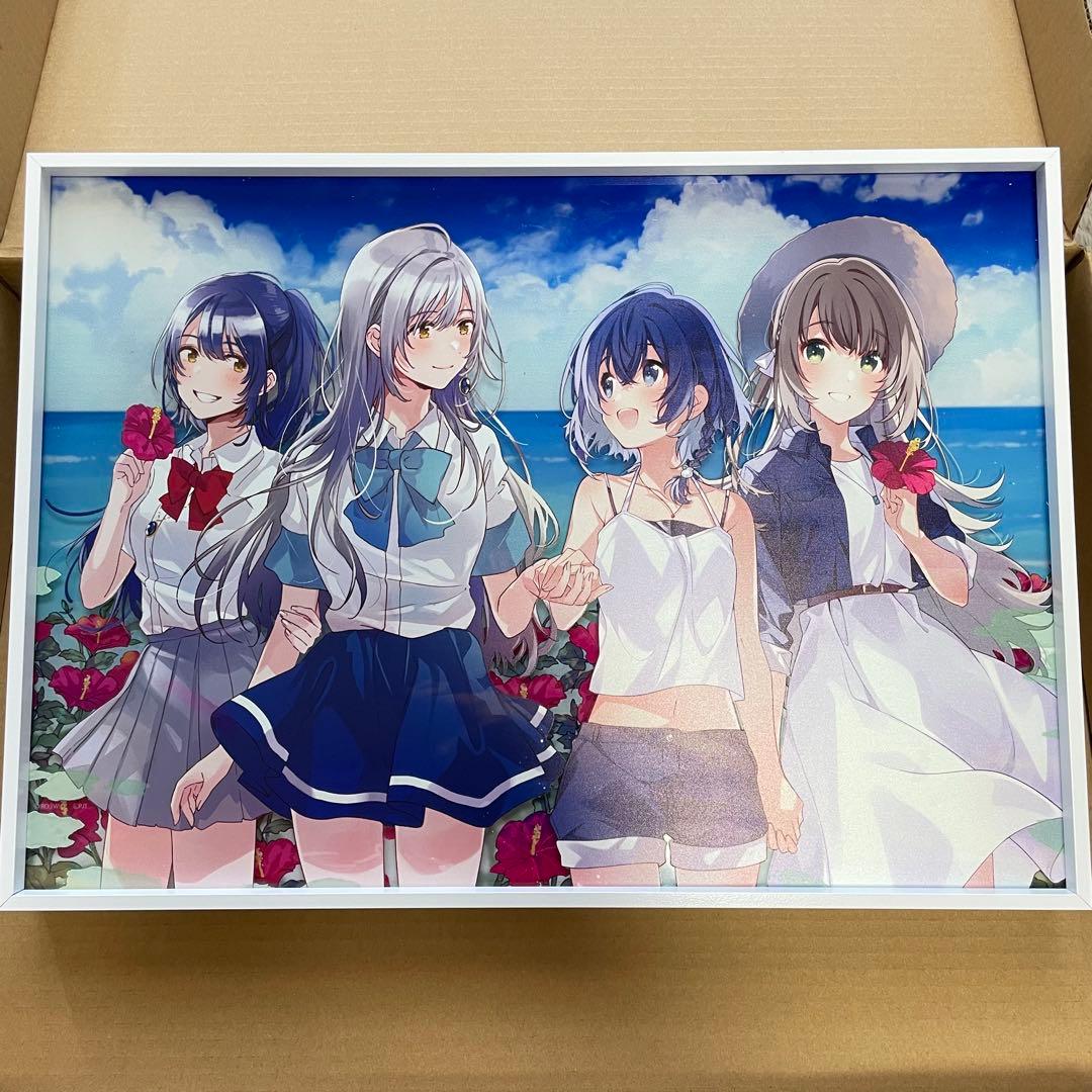 色づく世界の明日から × 白い砂のアクアトープ コラボ 高級アクリルアート