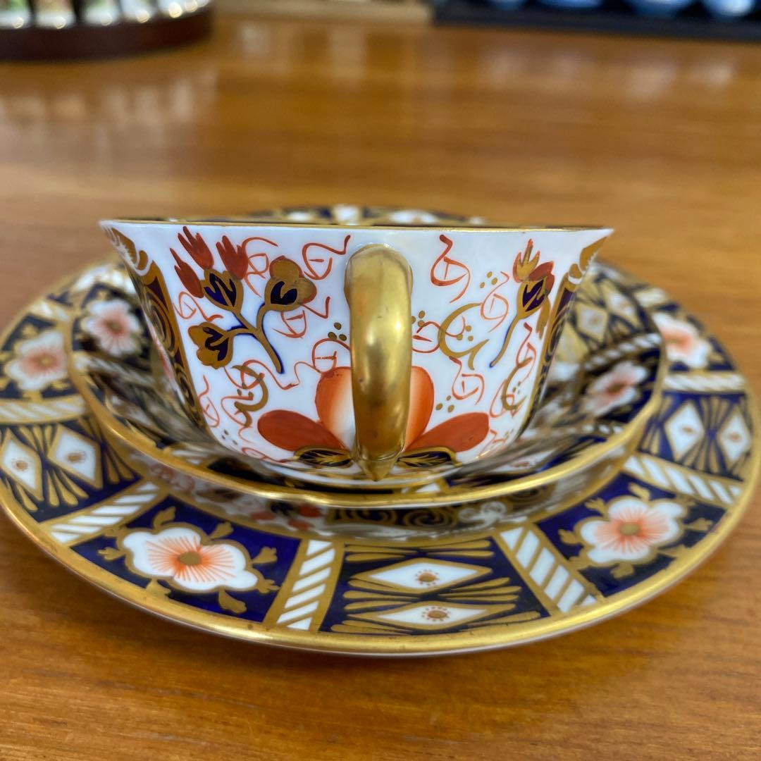 ロイヤルクラウンダービー　カップ＆ソーサー　トラディショナル　イマリ　古伊万里