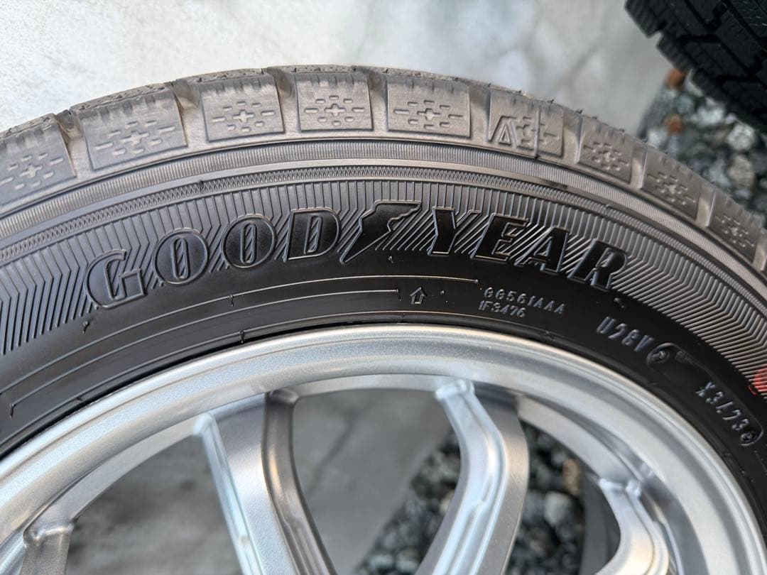 軽自動車14インチ　スタッドレスタイヤ＋ホイールセット　155/65/14