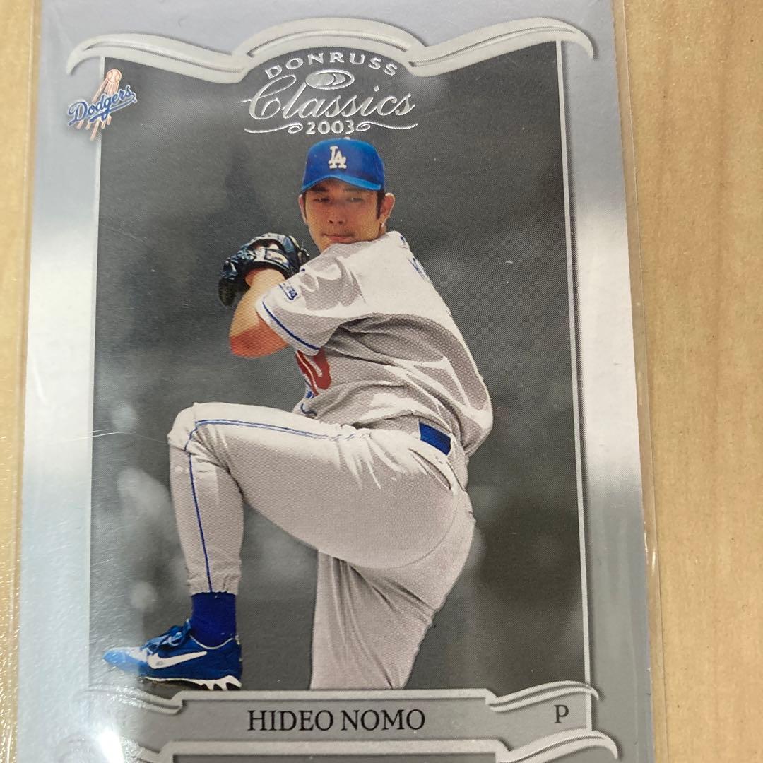 激レアドジャース！超レジェンド野茂英雄メジャー先駆者プレミアカード