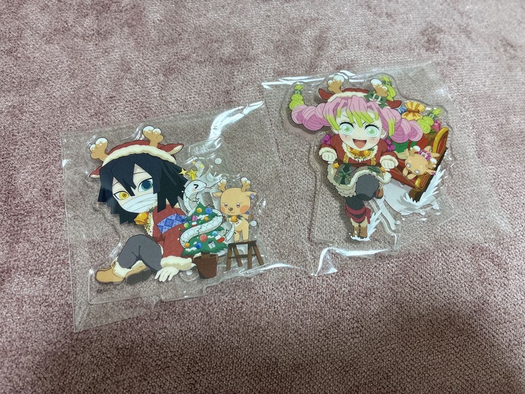 2/8まで値下げ　鬼滅の刃　アクリルスタンド　伊黒　蜜璃　まとめ売り