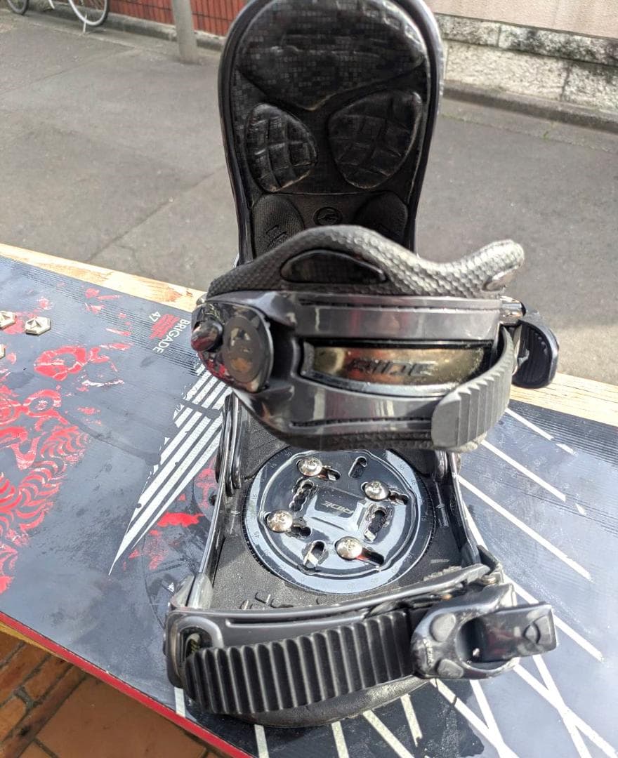 K2 スノーボード BRIGADE RIDEビィンディング付き 147cm