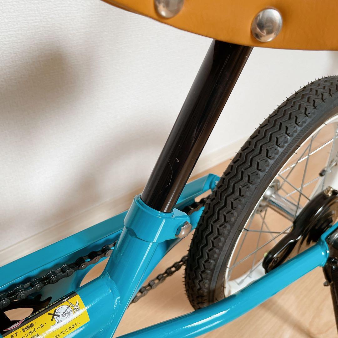 【送料込み】people ピープル ケッターサイクル 14インチ ターコイズ