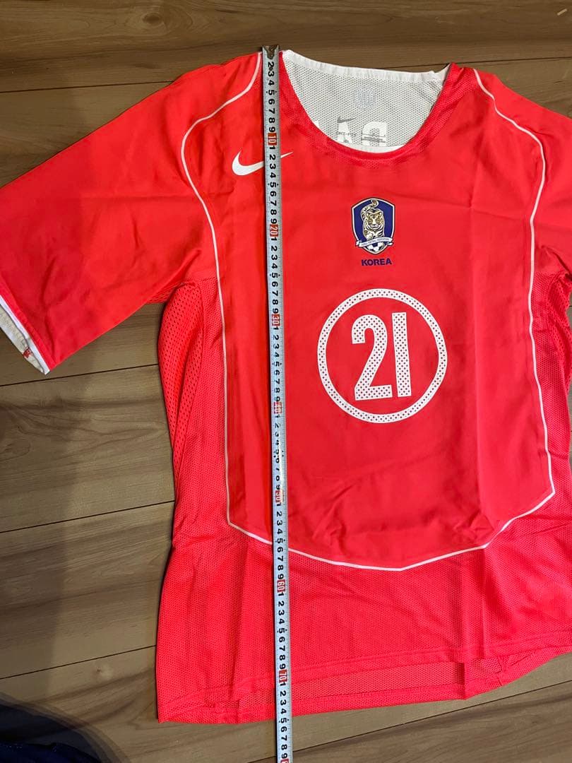 2004韓国代表ユニフォーム　リイシュー ジャージー #21 パク・チソン朴智星
