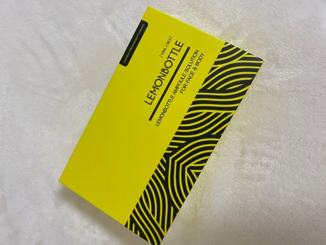 LEMONBOTTLE AMPOULE SOLUTION 10ml × 5本