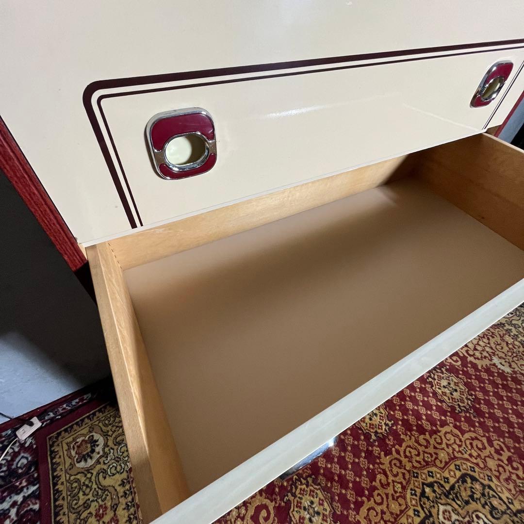 【昭和レトロ】BEAUTY イラスト 6段チェスト タンス セイリビューティー②