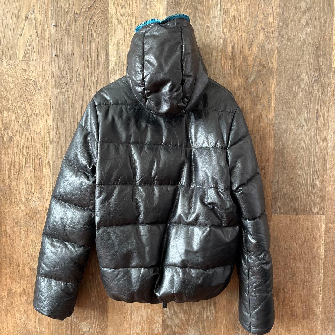 DUVETICA DIONISIOオールラムレザーダウンジャケット羊革サイズ50