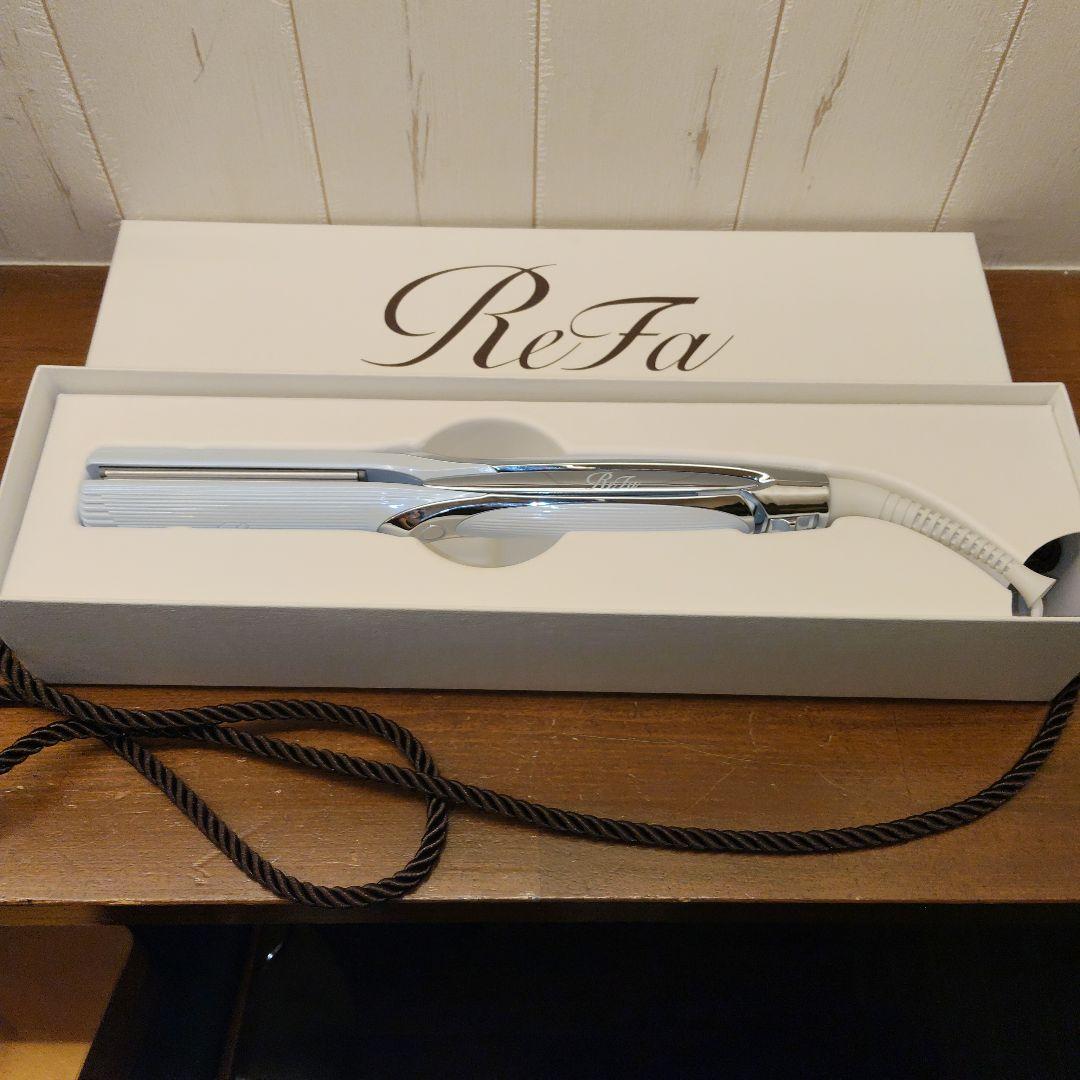 【2024年製】ReFaリファストレートアイロンプロ ホワイト　RE-AT-02