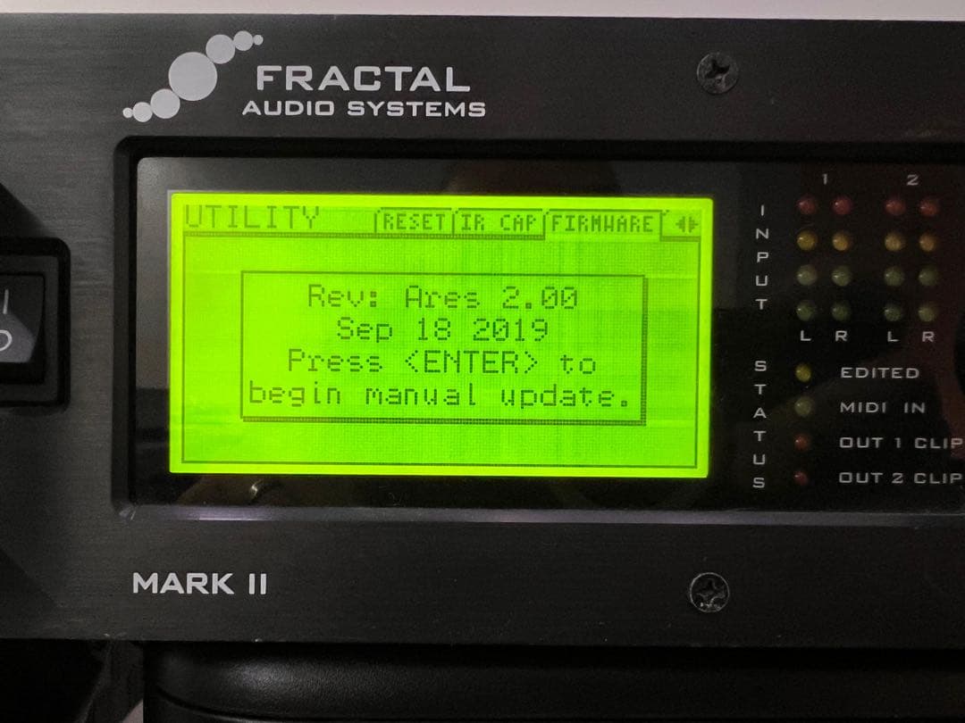 Axe-Fx II Mark II ＋ MFC-101 Mark III セット