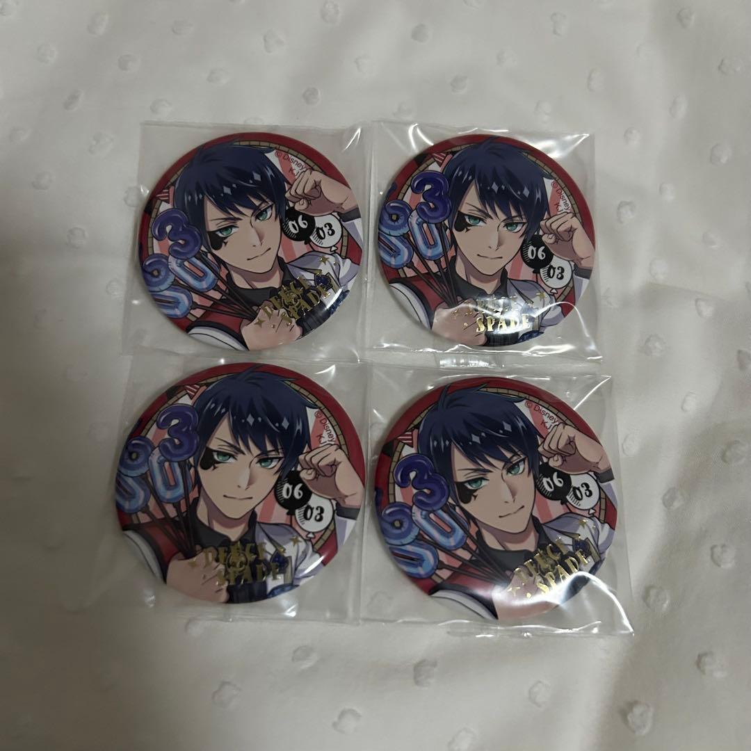 ツイステ デュース おめかしバースデー 缶バッジ