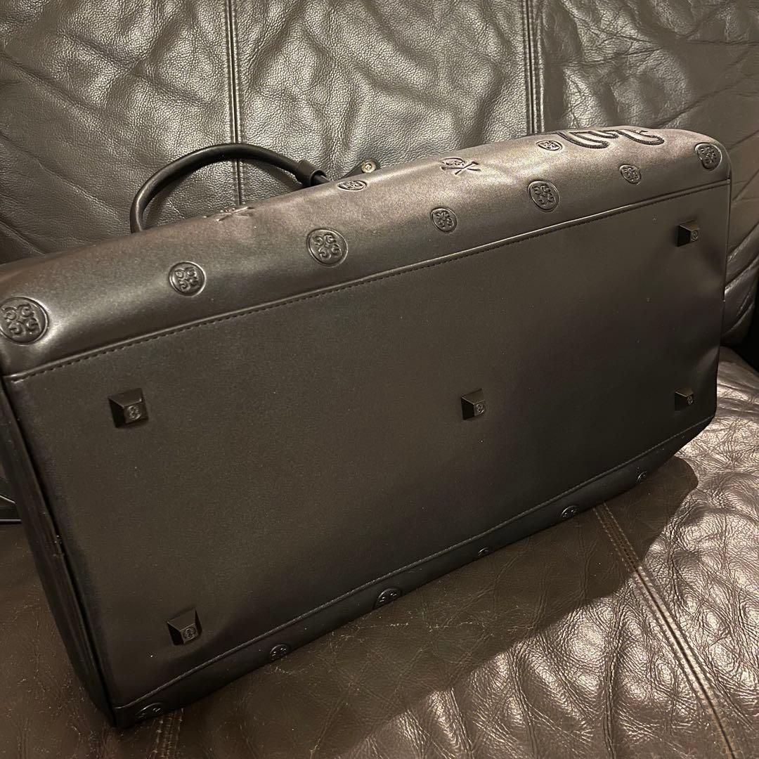 26新作 G/FORE ジーフォア 刺繍 エンボススカル ゴルフボストンバッグ