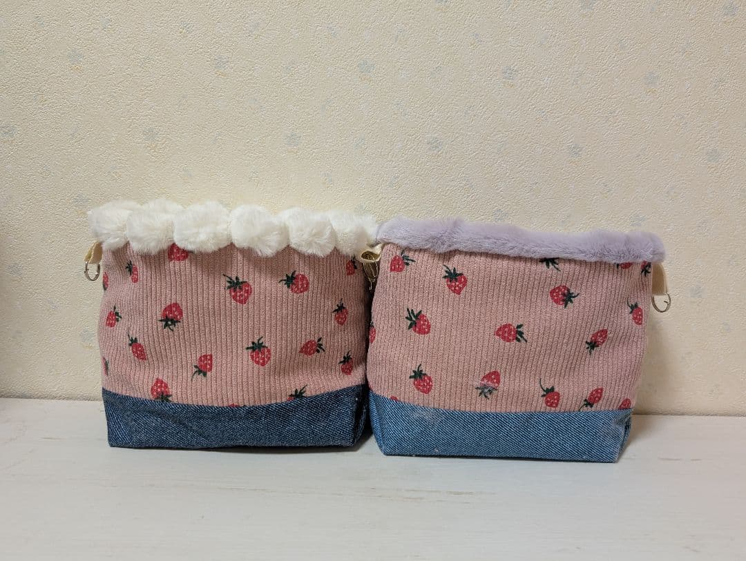 【あお】モモンガポーチ