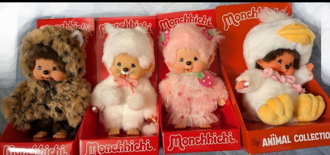 モンチッチ　セキグチ　マスコット　ぬいぐるみ　海外限定　EU限定　4体