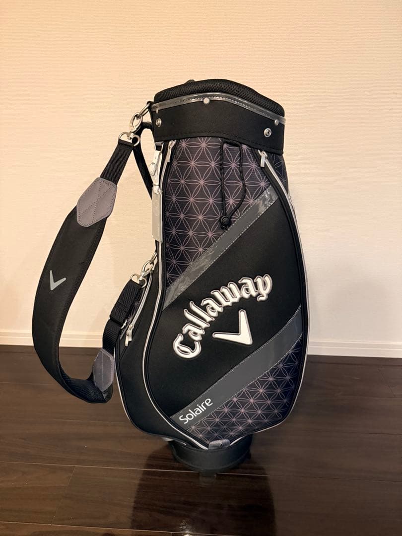 Callaway Solaire キャディバッグ ブラック・グレー