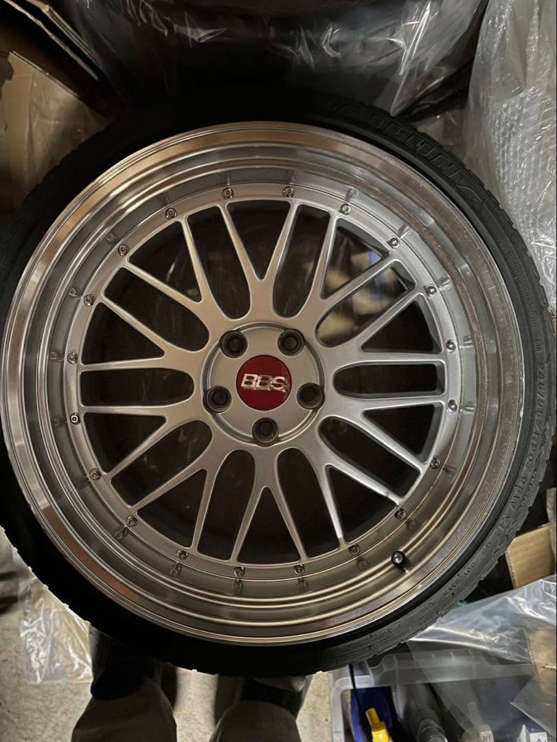 LMタイプ20インチ ホイールセット シルバー