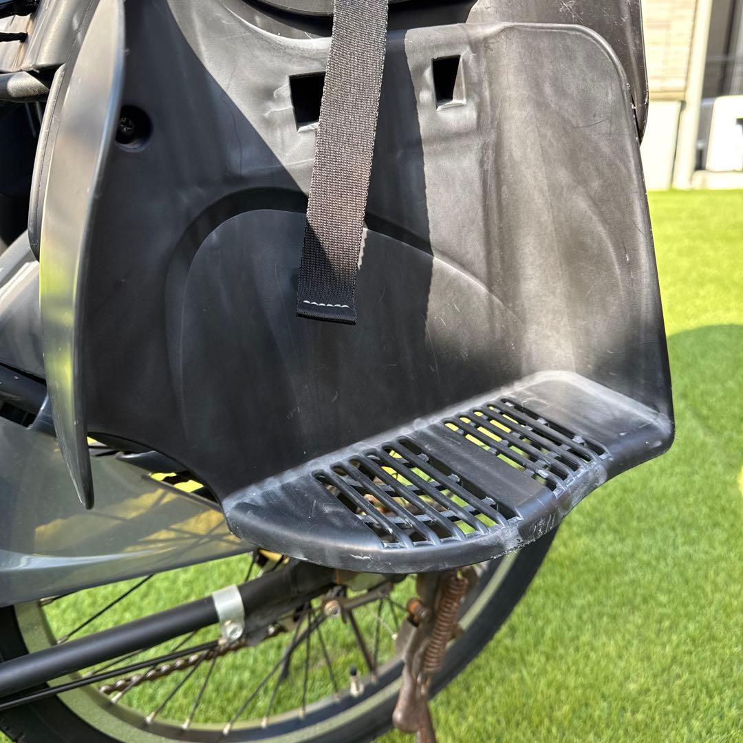 パテオ シティサイクル チャイルドシート付き ブラック