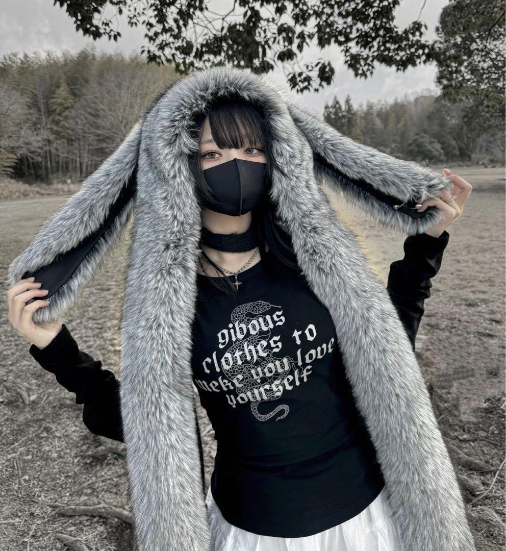 み*み様 GIBOUS×DEPENDOLL RABBIT MILKYFUR MU