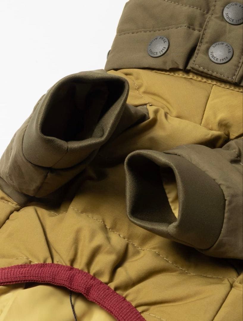  peak AmenityDome 犬用ダウンジャケット 中型犬用　4L