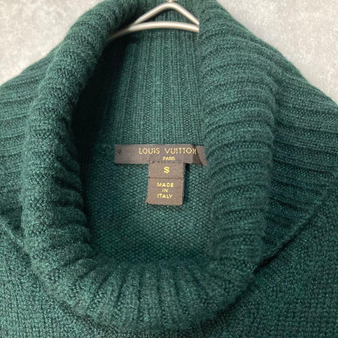 【美品】LV ルイヴィトン　カシミヤ100%　ニット　ハイネック　ワンピース