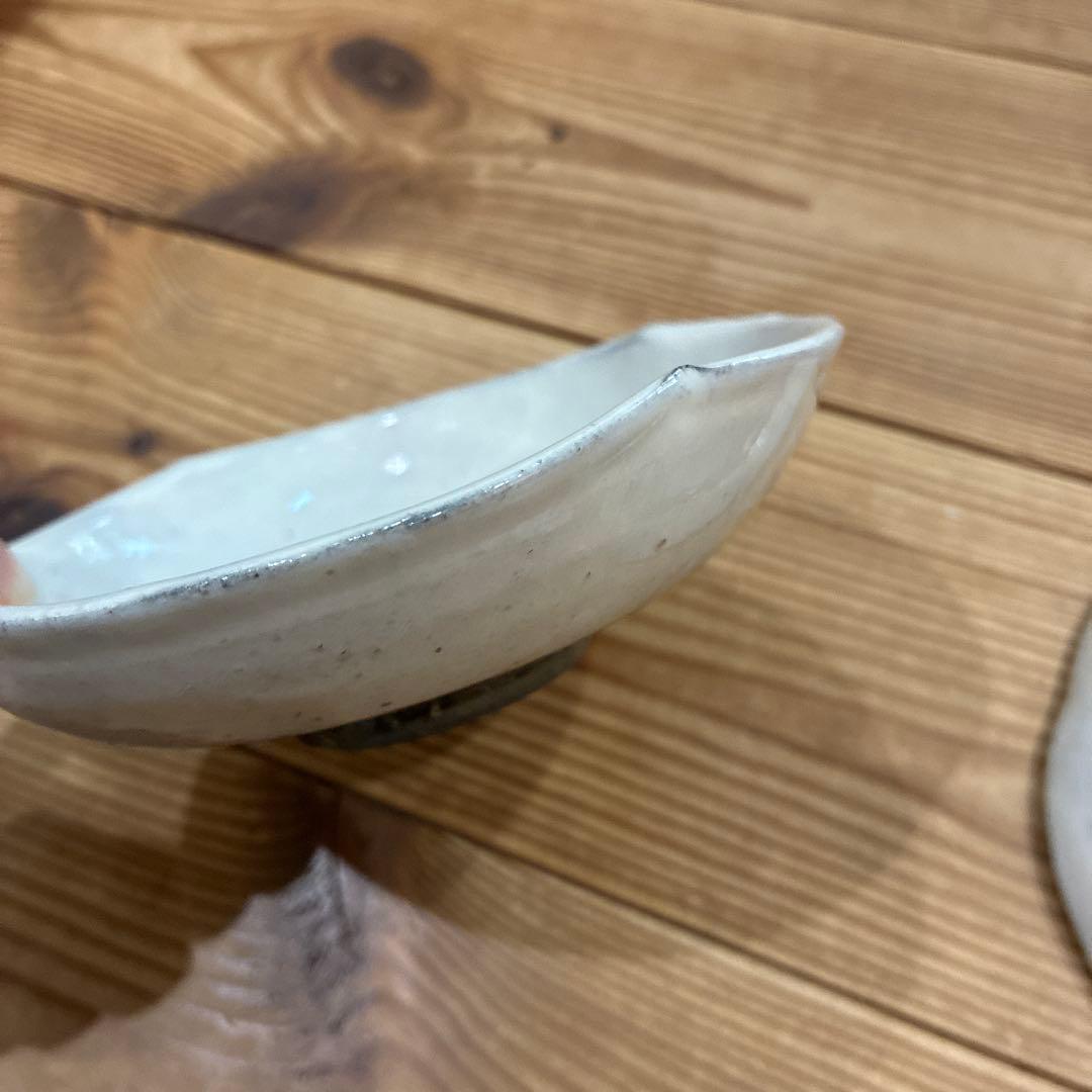 唐津焼 粉引 中里隆　小皿