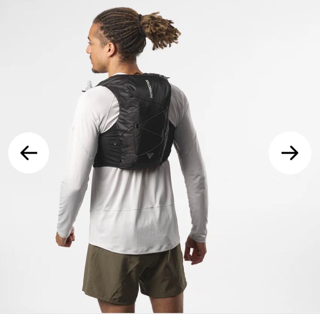 salomon ACTIVE SKIN 8 ユニセックス ランニングベストS