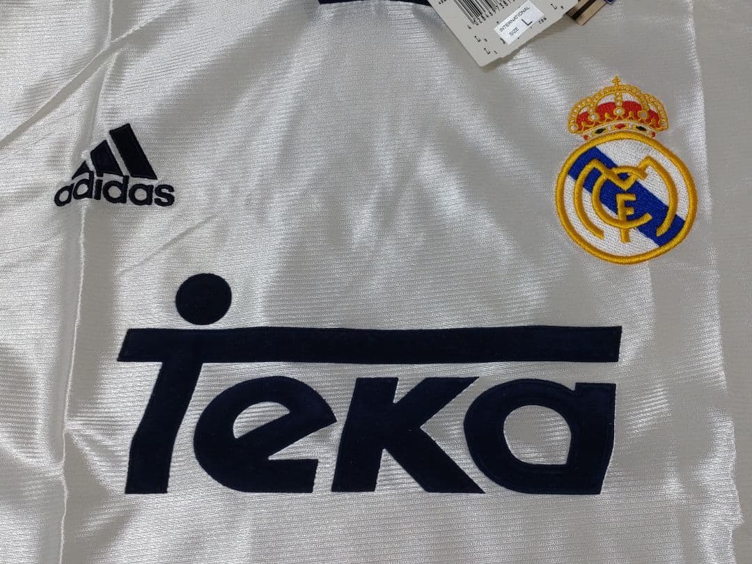 アディダス レアル・マドリード 1998-2000年 ホームユニフォーム 白