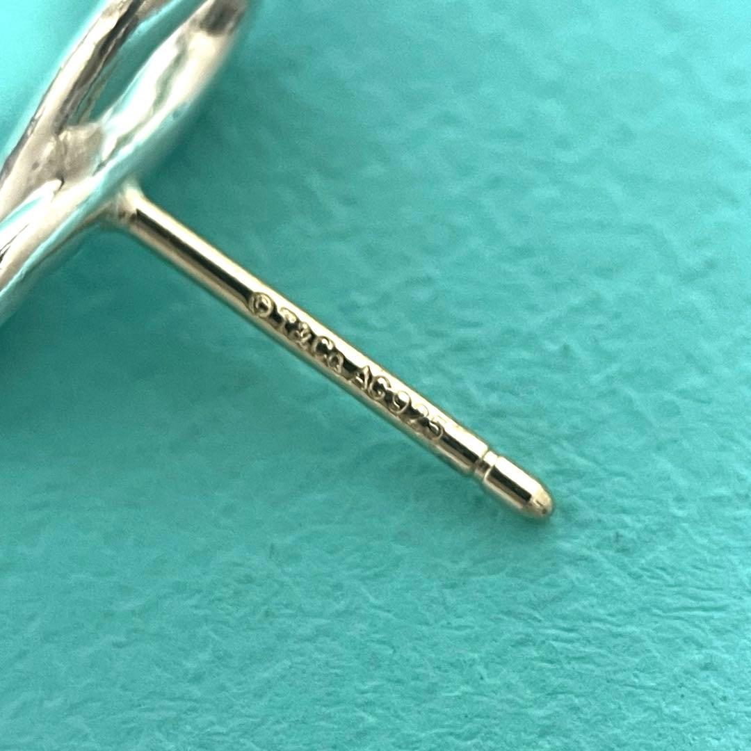 【極美品】ティファニー　インフィニティピアス片耳　メンズ/レディース　巾着袋付属