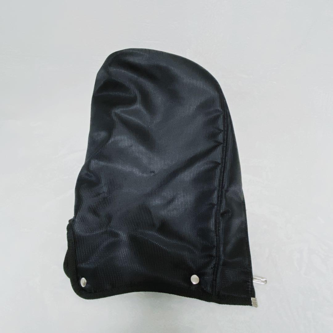 adidas アディダス　キャディバッグ　オールブラック　黒　ロゴ　9型　軽量