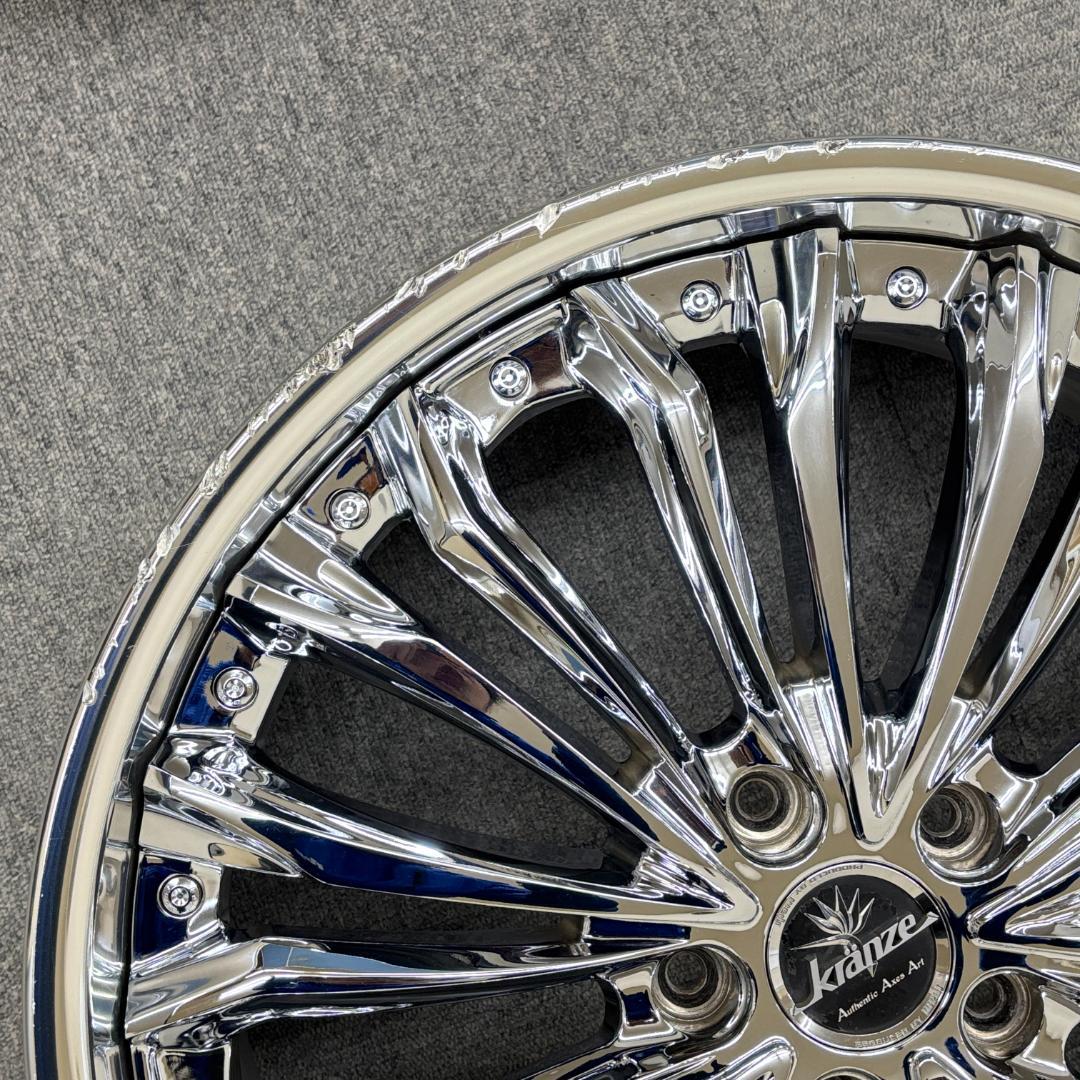 新品タイヤ付 weds クレンツェ フェルゼン アルファード ハリアー