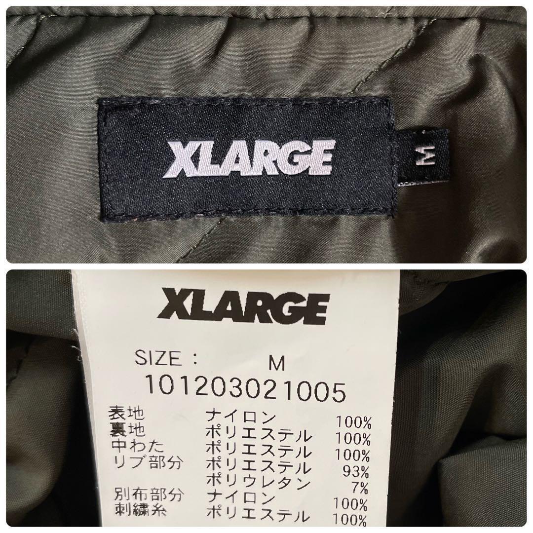 a【即完売モデル】エクストララージ☆ナイロンパファージャケット　カーキ610