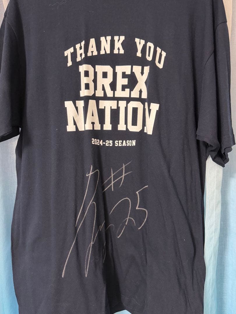 宇都宮ブレックス　THANKYOUTシャツ　#25 D.J・ニュービル選手